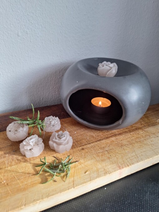 Wax Melts met Rozemarijn uit eigen tuin