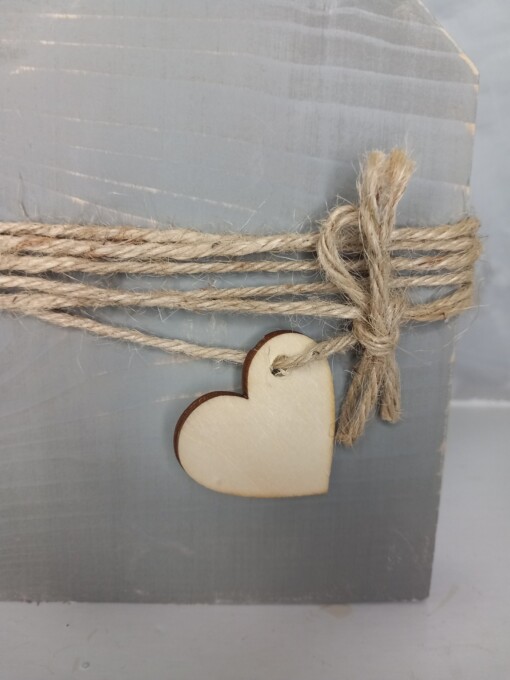 decoratie houten huisje