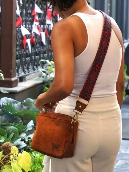 Crossbody Tas Magic Box Orange