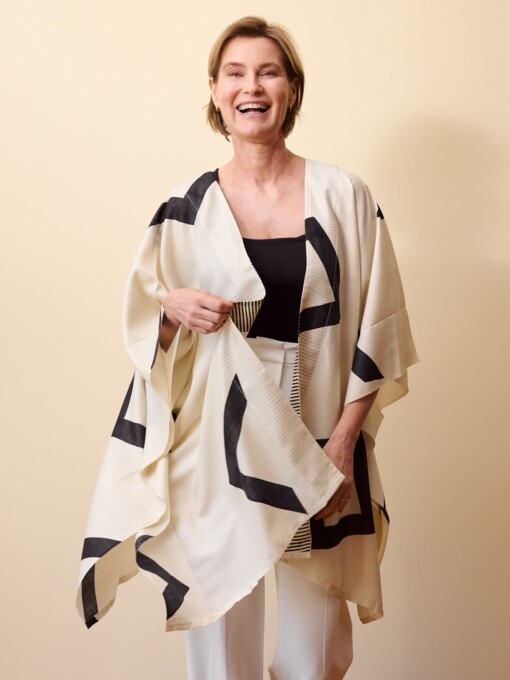 Organische Zijden Kimono The Box