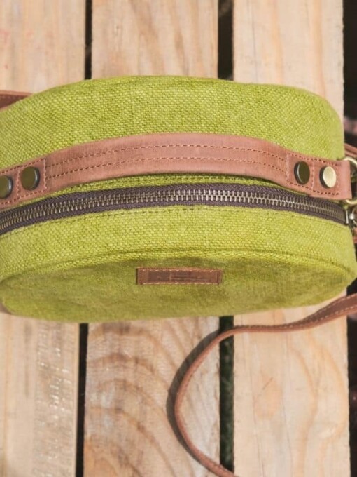 Ronde Crossbody Tas Minx Olive