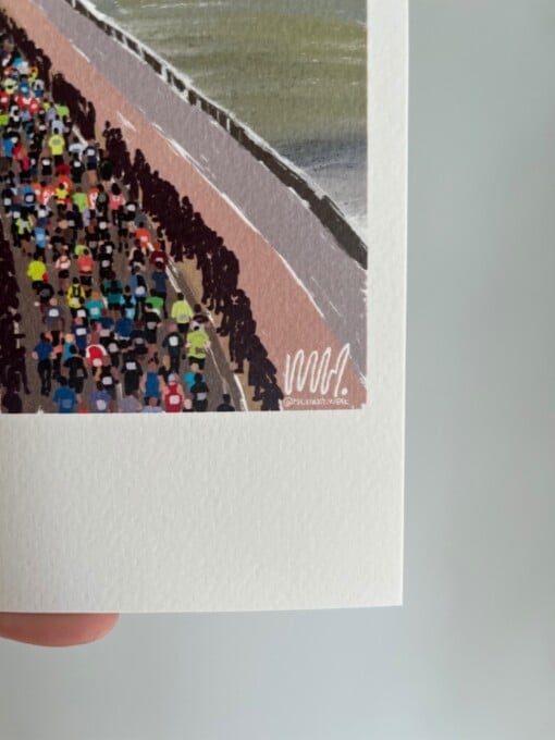 Rotterdam Marathon art print