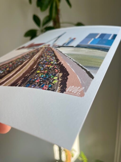 Rotterdam Marathon art print