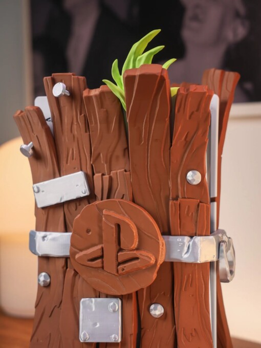 PS5 Wood Cover Slim Digital