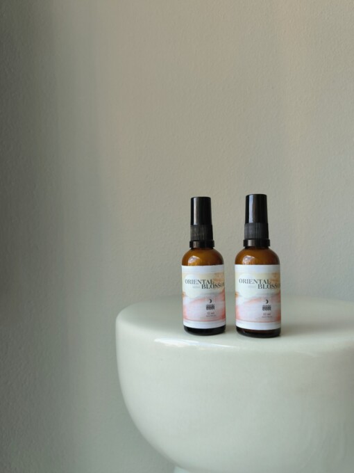 Luxe natuurlijke geur Oriental Blossom Mist met jasmijn, roos en patchouli