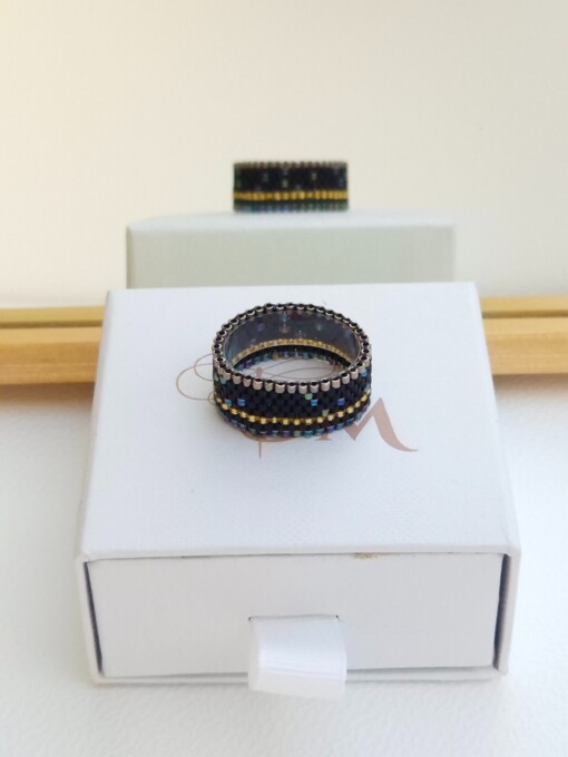 Midnight Harmony Ring