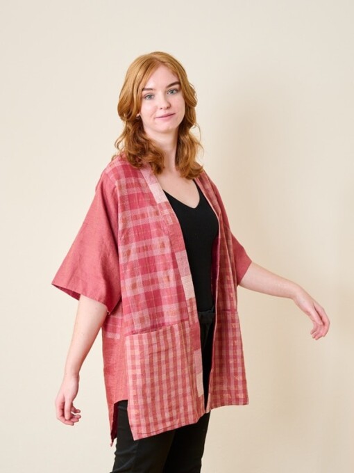 Roze kimono