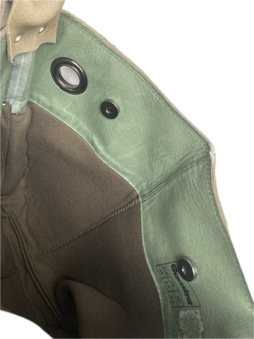 Stoere schoudertas tas van vintage Gaastra-laarzen – uniek & handgemaakt.