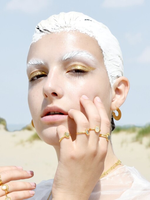Sun Ray Hoops Gold