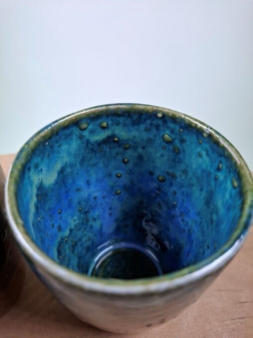 2 keramiek koffiebekers Avondlucht