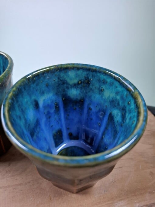 2 keramiek koffiebekers Avondlucht Small