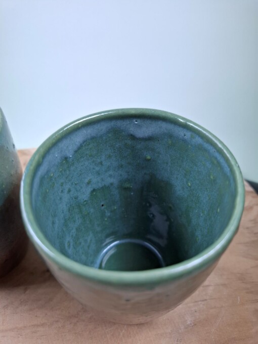 2 keramiek koffiebekers Forrest