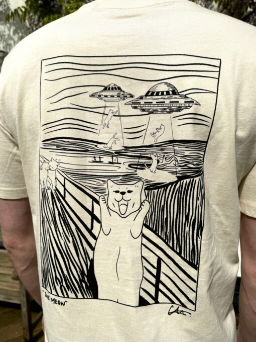 "The meow" - Unisex short sleeve T-shirt