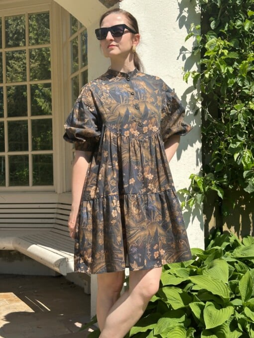 Damesjurk, handgemaakt, 100% katoen van Dries van Noten