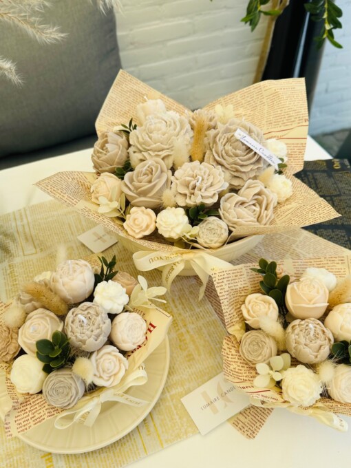 Bloemen schaal