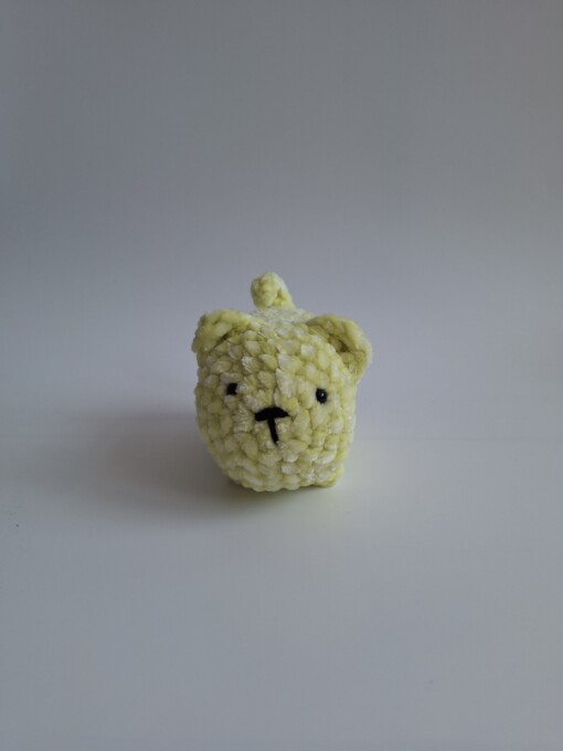 Gehaakte knuffel 'Gele kat'