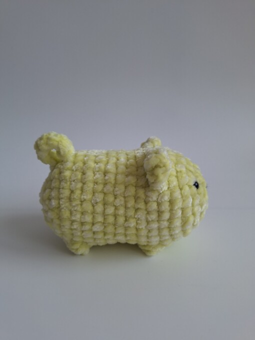 Gehaakte knuffel 'Gele kat'
