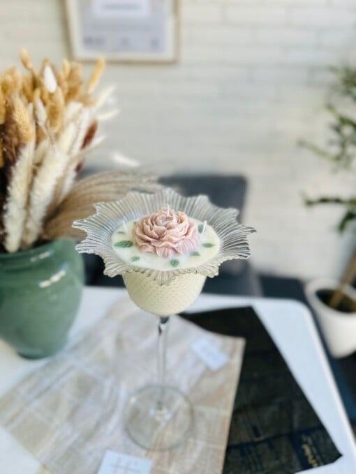 Rosé Bloom Chalice XXL
