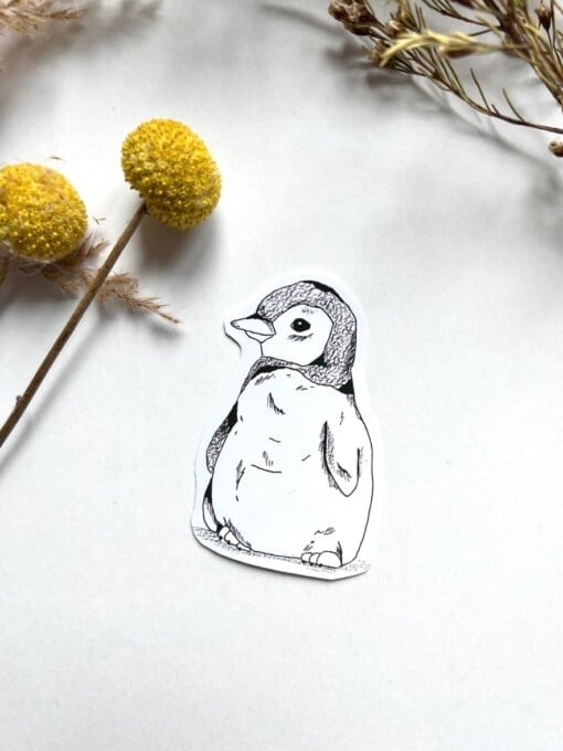 9 stickers van dieren en bloemen
