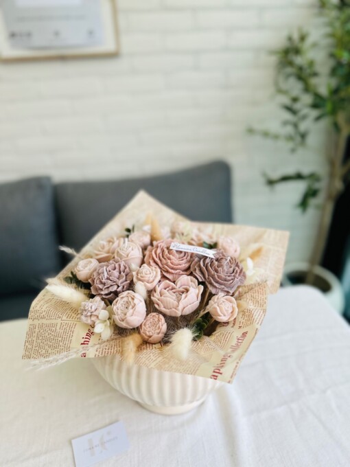 Bloemen schaal