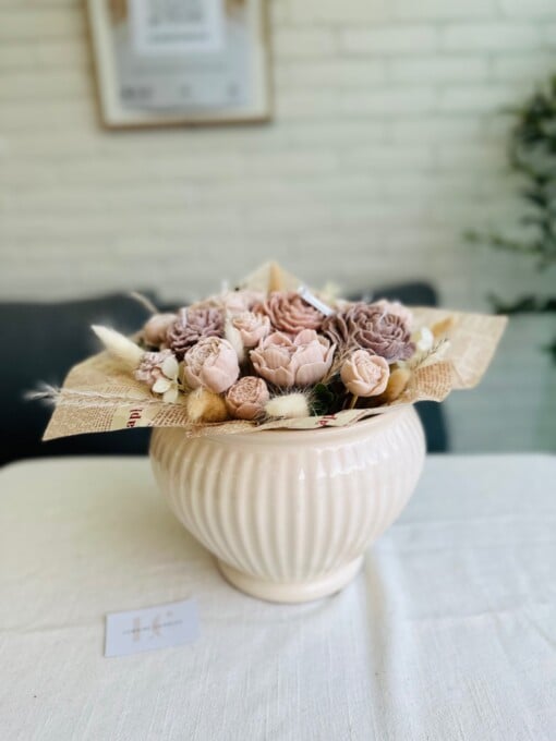 Bloemen schaal