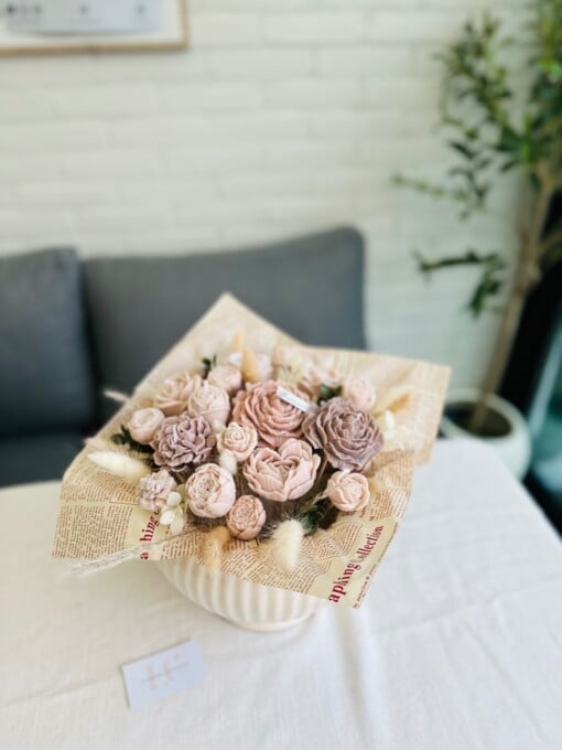 Bloemen schaal