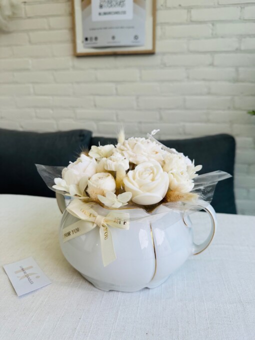 Bloemen schaal