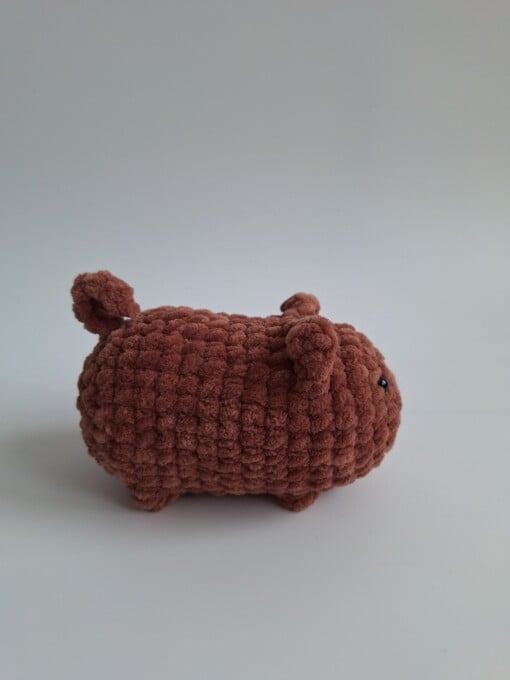Gehaakte knuffel 'Bruine kat'