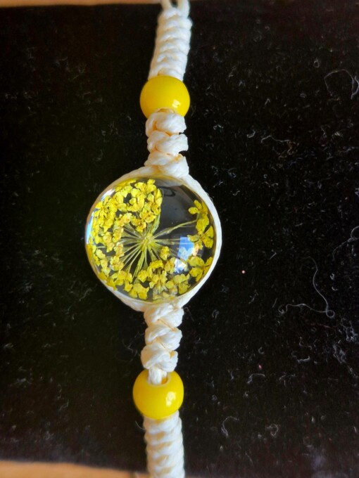 Gele armband