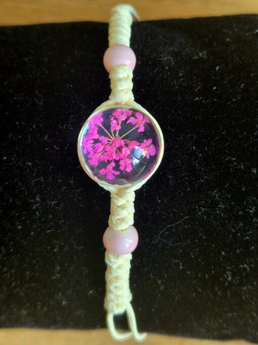 Roze armband
