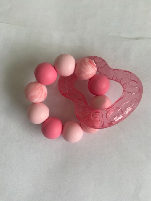 Water Bijtring vrolijk roze