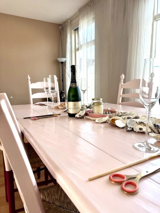 Workshop 'Oesteren' in IJmuiden - creatief met schelpen