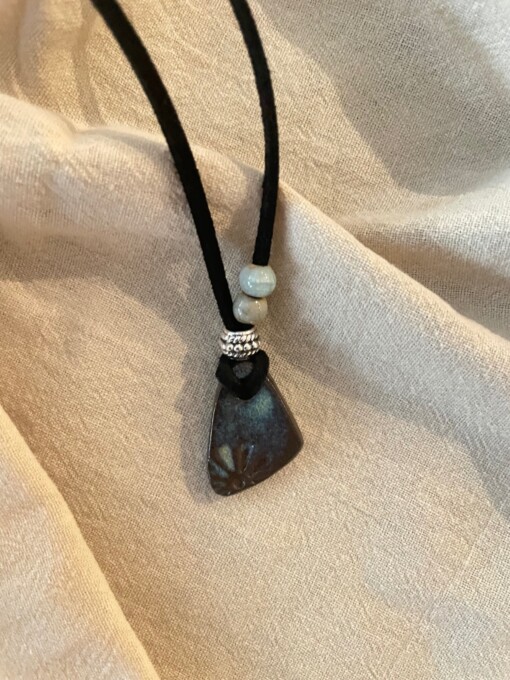 Ketting van handgemaakt keramiek - unieke chokers, diverse hangers
