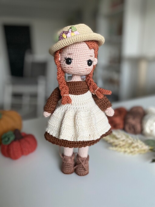 Knuffelpop Anne – Zacht, Handgemaakt & Uniek Cadeau