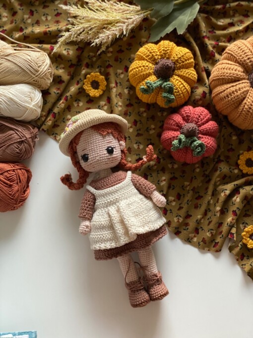 Knuffelpop Anne – Zacht, Handgemaakt & Uniek Cadeau