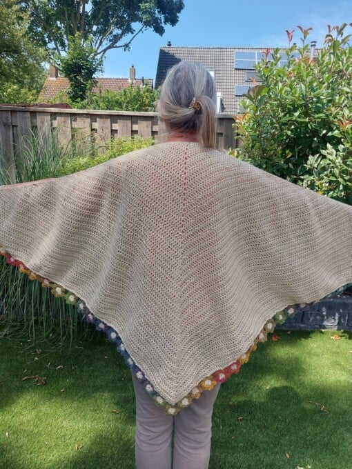 Omslagdoek 'Flower Festival'