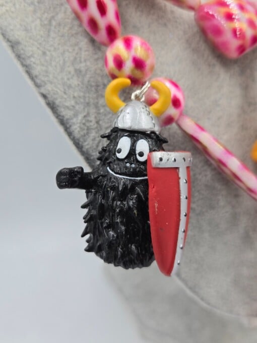 Vintage Barbapapa festival ketting
