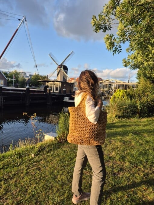 Zomer Strandtas – Handgemaakt & Duurzaam