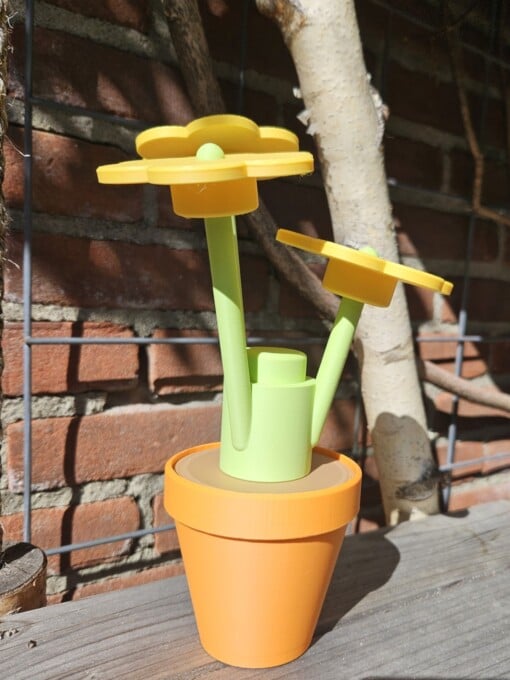 Decoratie en opberging bloempot "Milago"