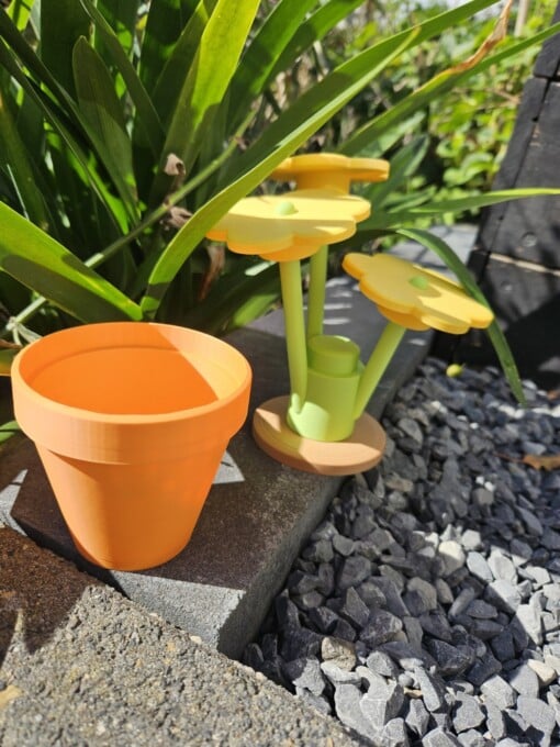 Decoratie en opberging bloempot "Milago"