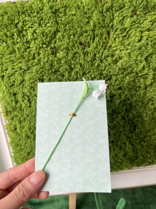 Micro Gehaakte lelietjes-van-dalen Boekenleggers