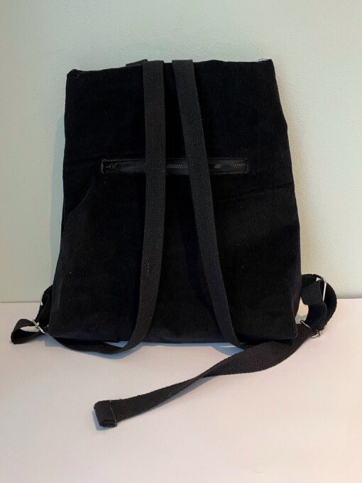 Unisex mooie corduroy rugtas