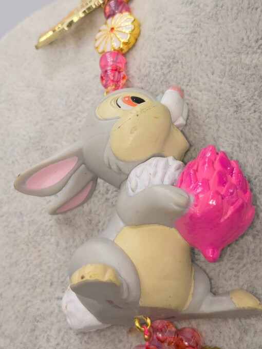 Bambi, Stampertje en Bloem, Handgemaakte ketting voor de echte Disney liefhebber.