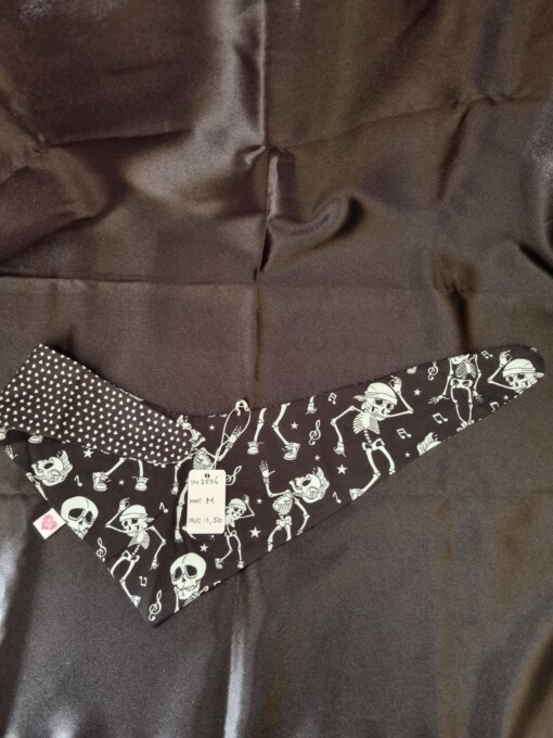 Bandana 'skelet'- maat M