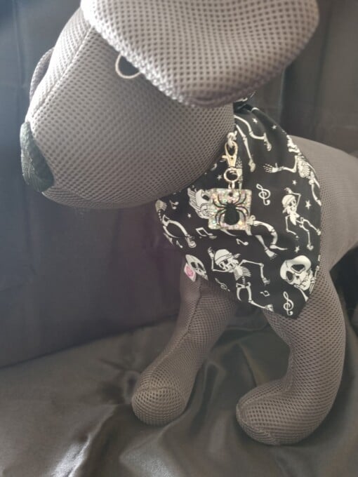 Bandana 'skelet' - Maat L