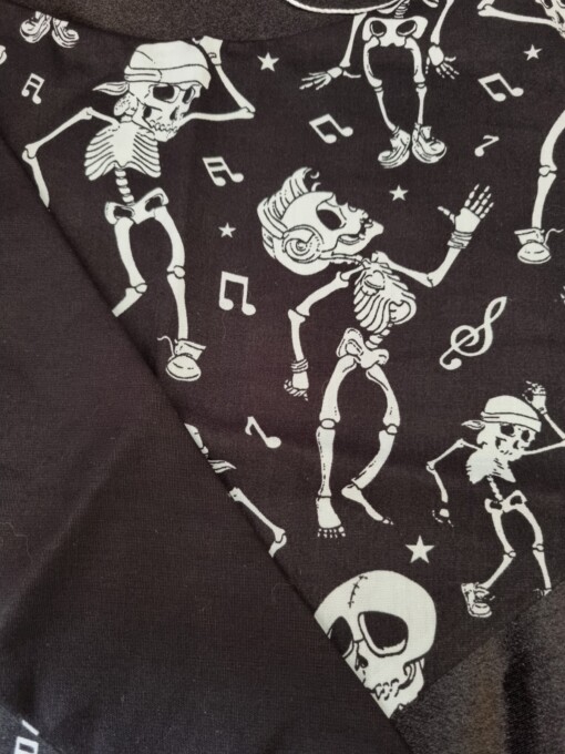 Bandana ´skelet´ - maat S