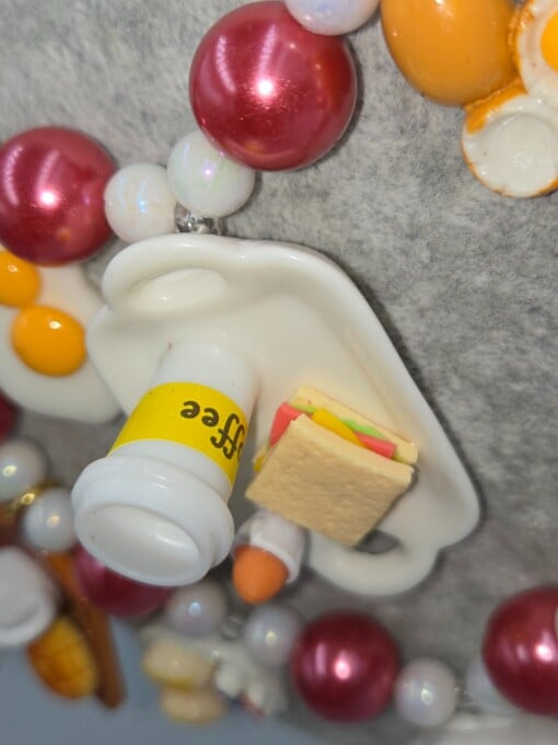 Breakfast Lovers, een handgemaakte ketting voor de echte ontbijfan.