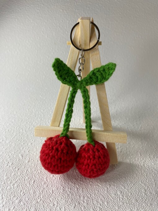 Cherry Keychain