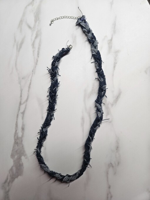 Denim ketting