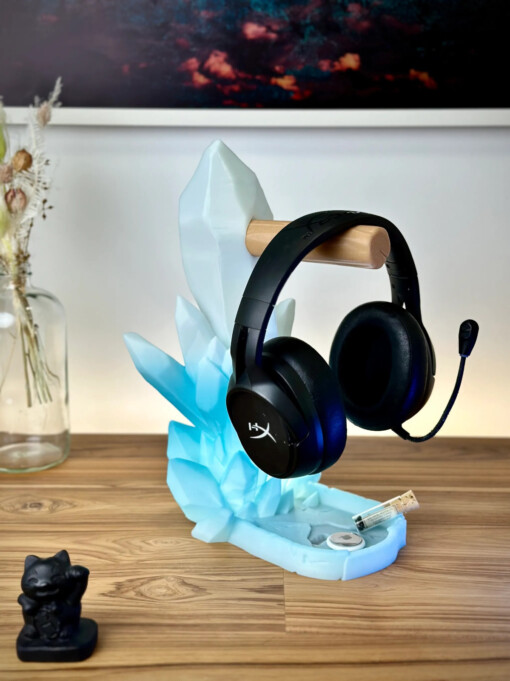 Crystal Koptelefoon houder